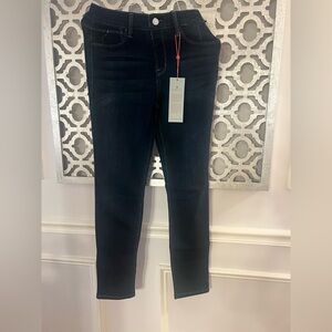 Laurie Felt Midnight Blue Silky Slim Jeans